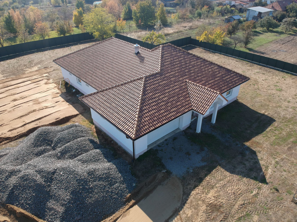 Rodinný dom, Pribeník - strecha