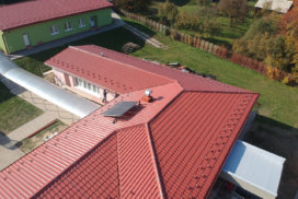šikmé plechové strechy Profilovaná strešná krytina LAMINKA slovenský výrobca plechových strešných krytín LAMINA PREŠOV