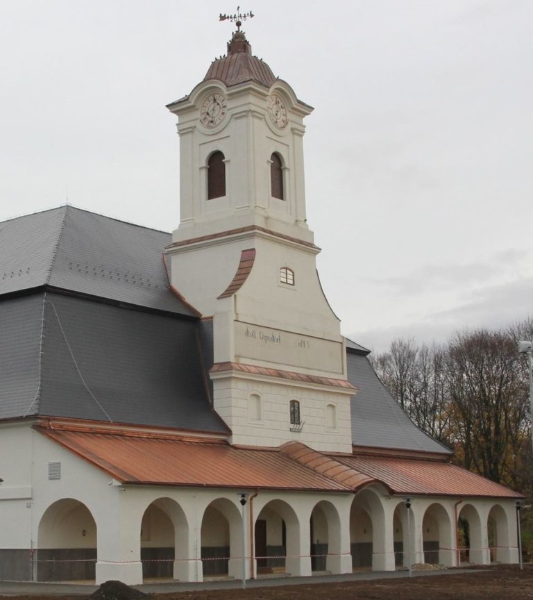 Medená strecha na historickej budove Solivar Prešov - materiál od LAMINY PREŠOV