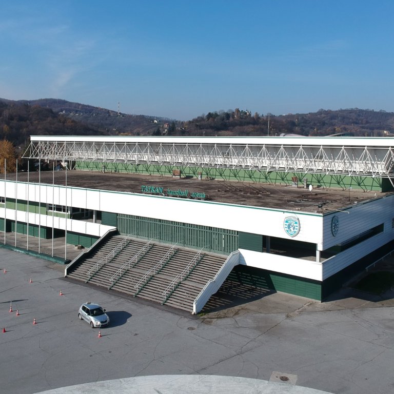 Tatran Handball arena športová hala fasáda LAMINA PREŠOV