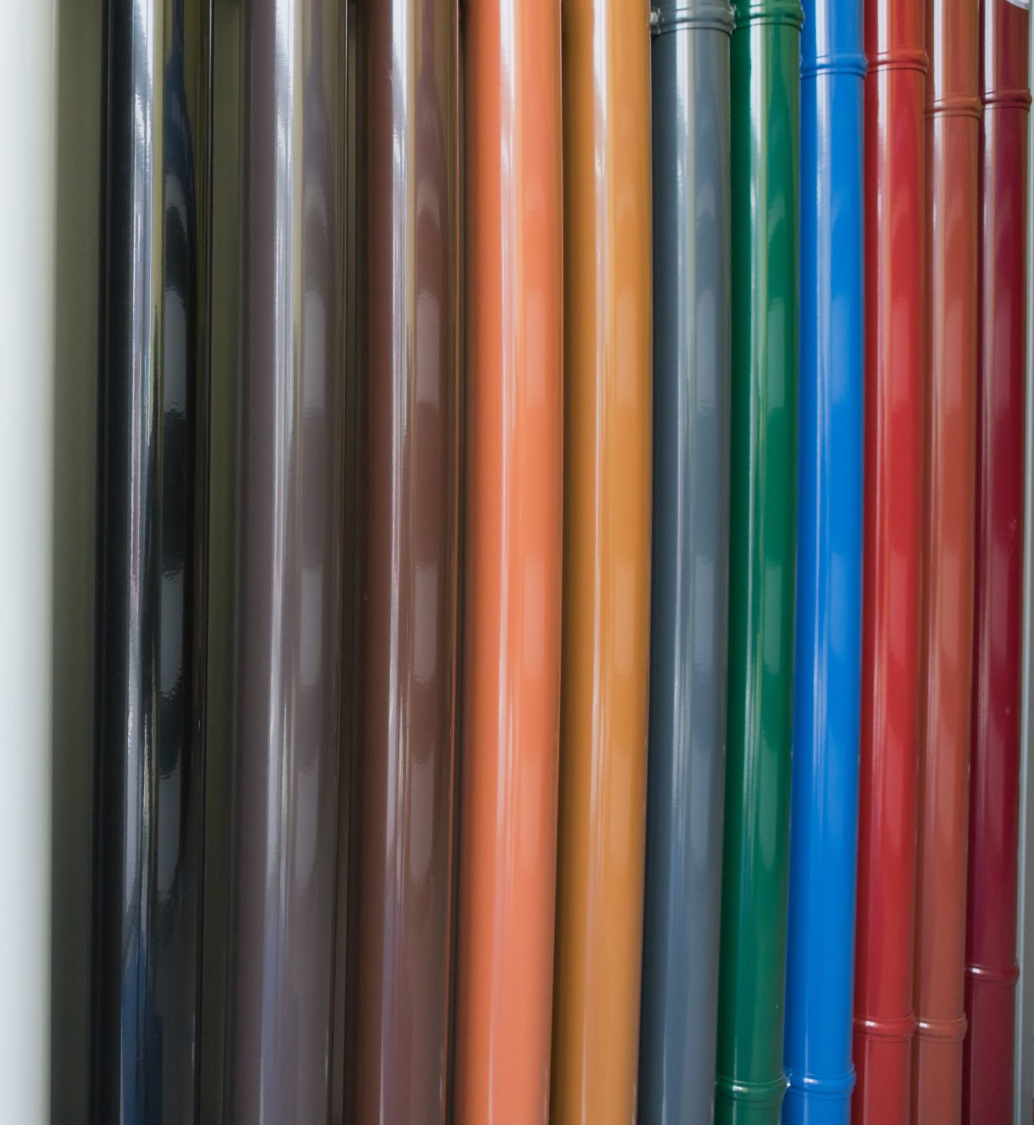 Lakovaný odkvapový systém DECOR LAMINA PREŠOV slovenský výrobca - farebná škála vzoriek na predajni