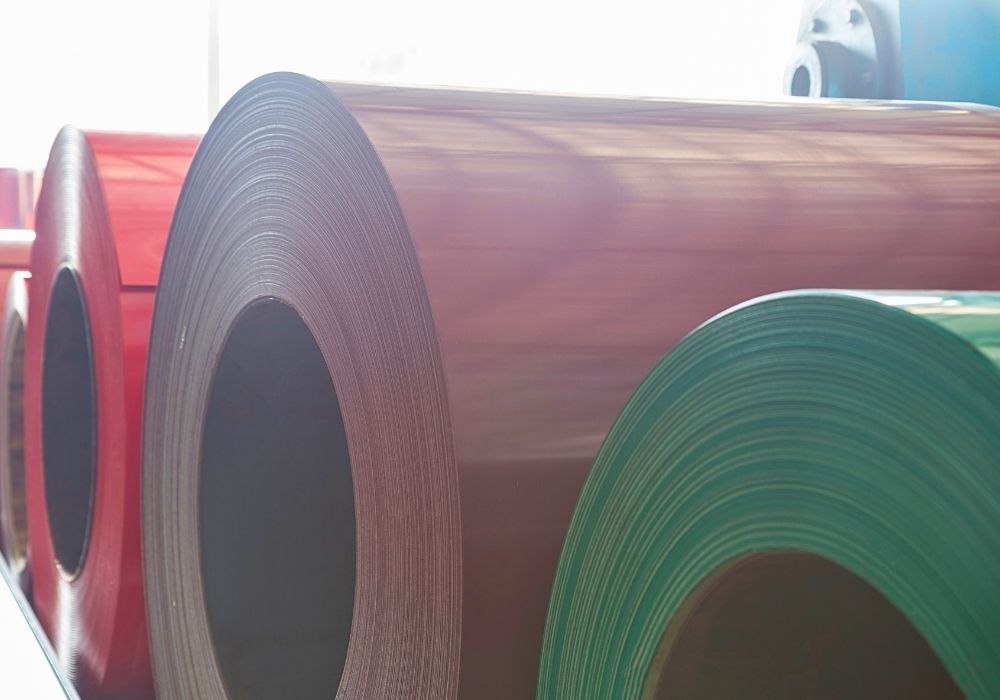 Lakoplastovaný Plech zvitky